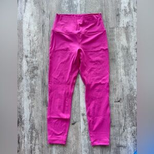 Lululemon sonic pink align leggings